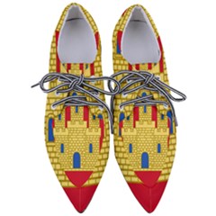 Arms Of Castile Pointed Oxford Shoes by abbeyz71