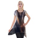 Digital Geometry Short Sleeve Side Drop Tunic View1