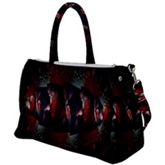 Twist Flower Duffel Travel Bag