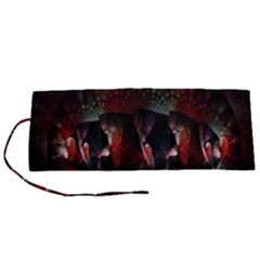 Twist Flower Roll Up Canvas Pencil Holder (s)