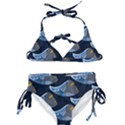 Queen Fish Doodle Art Kids  Classic Bikini Set View1
