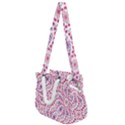 Modern Ornate Pattern Design Rope Handles Shoulder Strap Bag View1