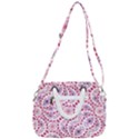 Modern Ornate Pattern Design Rope Handles Shoulder Strap Bag View3