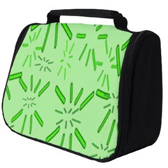 Electric Lime Full Print Travel Pouch (big) by Janetaudreywilson