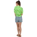 Electric Lime Tie Front Shirt  View2