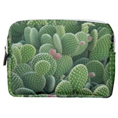 Green Cactus Make Up Pouch (medium) by Sparkle