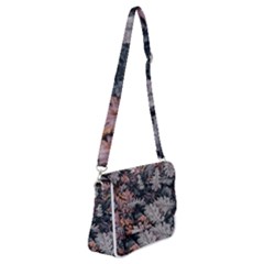 Autumn Leafs Shoulder Bag With Back Zipper