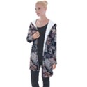 Autumn Leafs Longline Hooded Cardigan View1