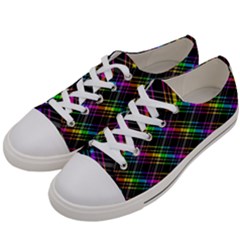 Rainbow Sparks Women s Low Top Canvas Sneakers by Sparkle