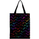 Rainbowwaves Zipper Classic Tote Bag View1