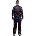 Rainbowwaves Men s Long Sleeve Satin Pyjamas Set View2