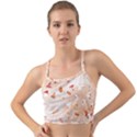 Autumn Abstract Mini Tank Bikini Top View1