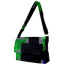 Abstract Tiles Full Print Messenger Bag (L) View1