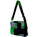 Abstract Tiles Full Print Messenger Bag (L) View2