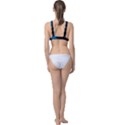 Abstract Tiles Classic Banded Bikini Top View2