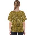Forest Landscape Illustration 2 V-Neck Dolman Drape Top View2