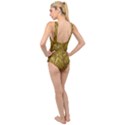 Forest Landscape Illustration 2 Cross Front Low Back Swimsuit View2