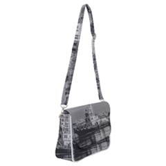 Tugboat At Port, Montevideo, Uruguay Shoulder Bag With Back Zipper