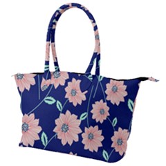Floral Canvas Shoulder Bag by Sobalvarro