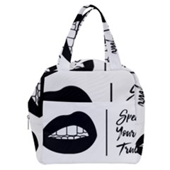 Speak Your Truth Boxy Hand Bag by 20SpeakYourTruth20