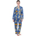 Halloween Satin Long Sleeve Pyjamas Set View1