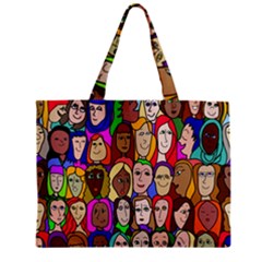 Sisters Zipper Mini Tote Bag