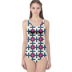 Geometric One Piece Swimsuit