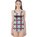 Geometric One Piece Swimsuit View1