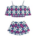 Geometric Kids  Off Shoulder Skirt Bikini View2