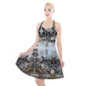 The Spotted Dog - by LaRenard Halter Party Swing Dress  View1