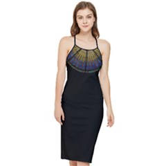000000 Bodycon Cross Back Summer Dress