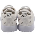 American Football Ball Motif Print Pattern Kids Athletic Shoes View4