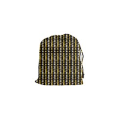Digital Illusion Drawstring Pouch (xs)