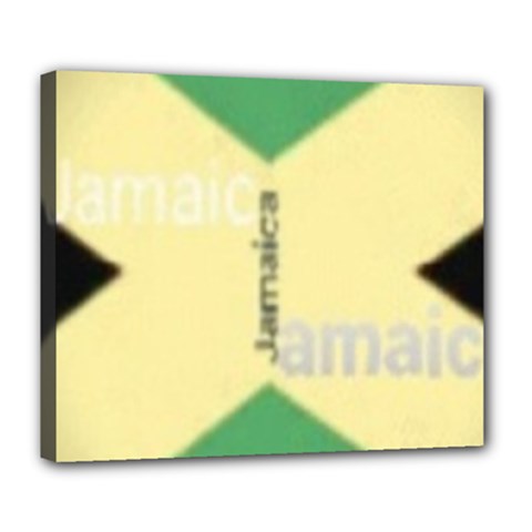 Jamaica, Jamaica  Deluxe Canvas 24  X 20  (stretched)