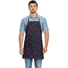 Pink Stars Kitchen Apron