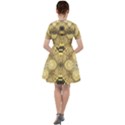Black and gold Sailor Dress View2