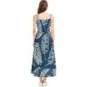 Blue leaves Boho Sleeveless Summer Dress View2