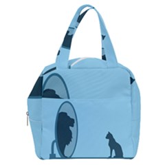 Cat Mirror Lion Boxy Hand Bag by HermanTelo