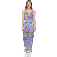Shapechanger Sleeveless Tie Ankle Jumpsuit