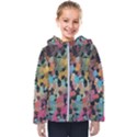 Mosaic pieces                                                   Kids  Hooded Puffer Jacket View1