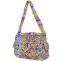 Green blue texture                                                   Buckle Multifunction Bag View1