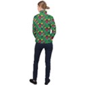 Rectangles on a green background                                                        Women Half Zip Windbreaker View2