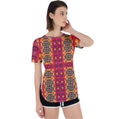 Shapes In Retro Colors2                                                           Perpetual Short Sleeve T-shirt