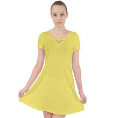 Maize Yellow ¨c Caught In A Web Dress