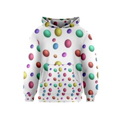 Egg Easter Texture Colorful Kids  Pullover Hoodie by HermanTelo