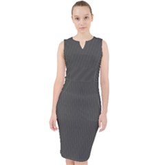 Beluga Grey - Midi Bodycon Dress
