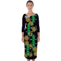  LJP Quarter Sleeve Midi Bodycon Dress View1