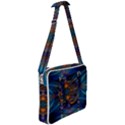 Fractal Flower Cross Body Office Bag View2