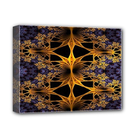 Fractal Flower Deluxe Canvas 14  X 11  (stretched)