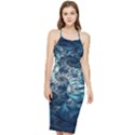 Fractal Swings Bodycon Cross Back Summer Dress View1